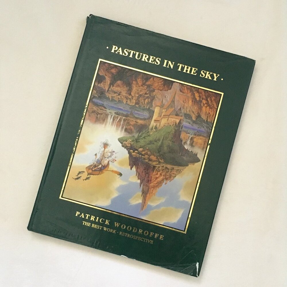 Vintage 90s Pastures in the Sky Patrick Woodroffe Early Edition Hardcover